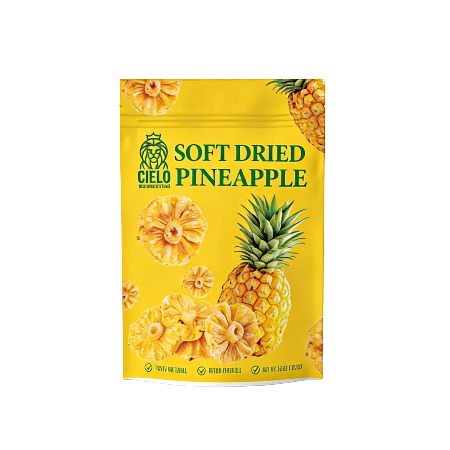 Soft Dried 菠蘿乾 (低糖)【任選果乾買二送一】