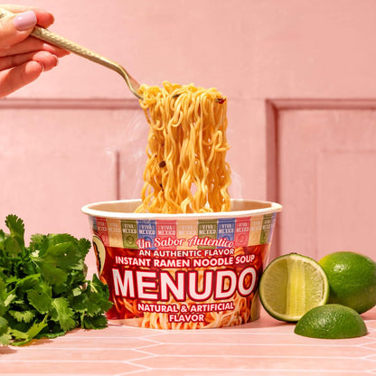 【6碗装买二送一】Menudo墨西哥紅椒素牛肚湯風味即食麵