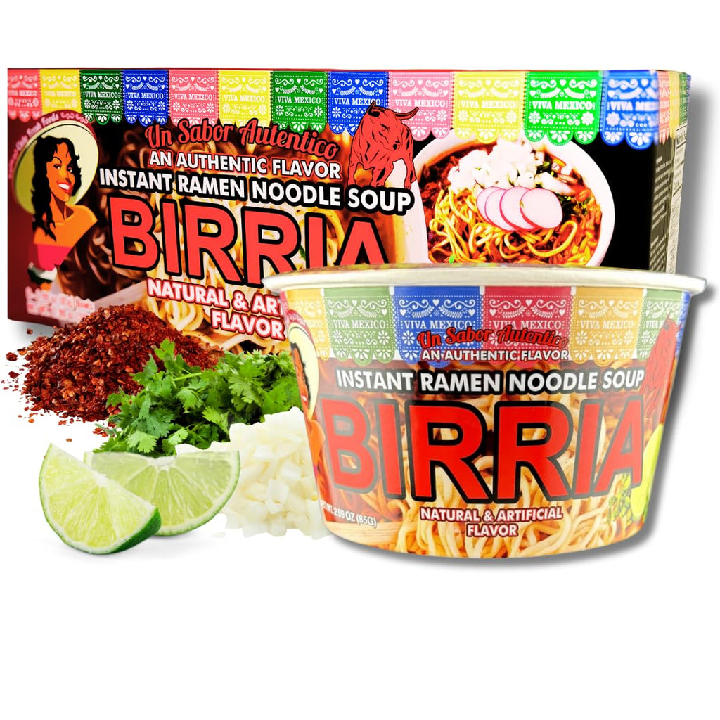 Birria墨西哥香辣燉素牛湯風味即食麵