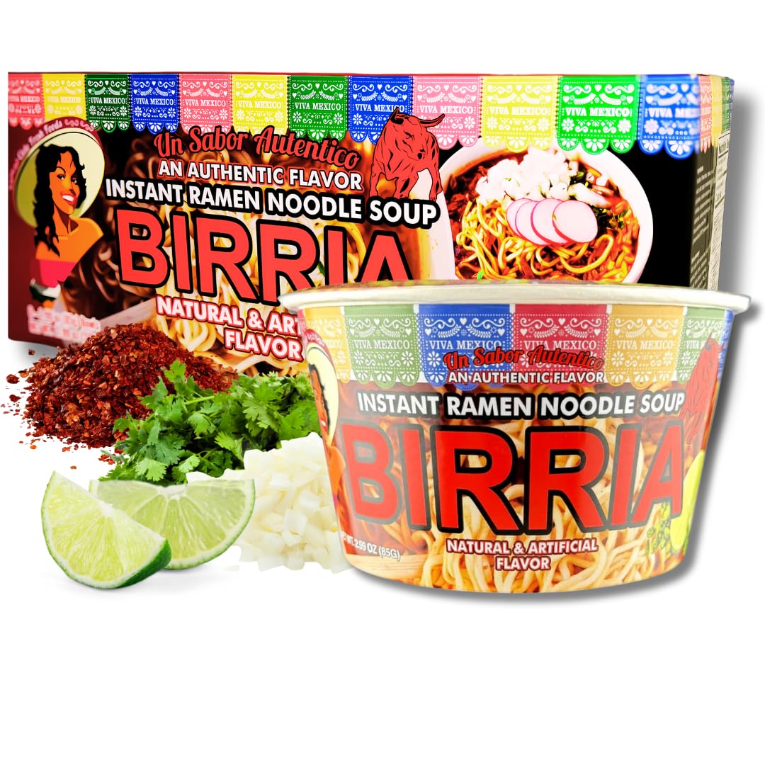 Birria墨西哥香辣燉素牛湯風味即食麵