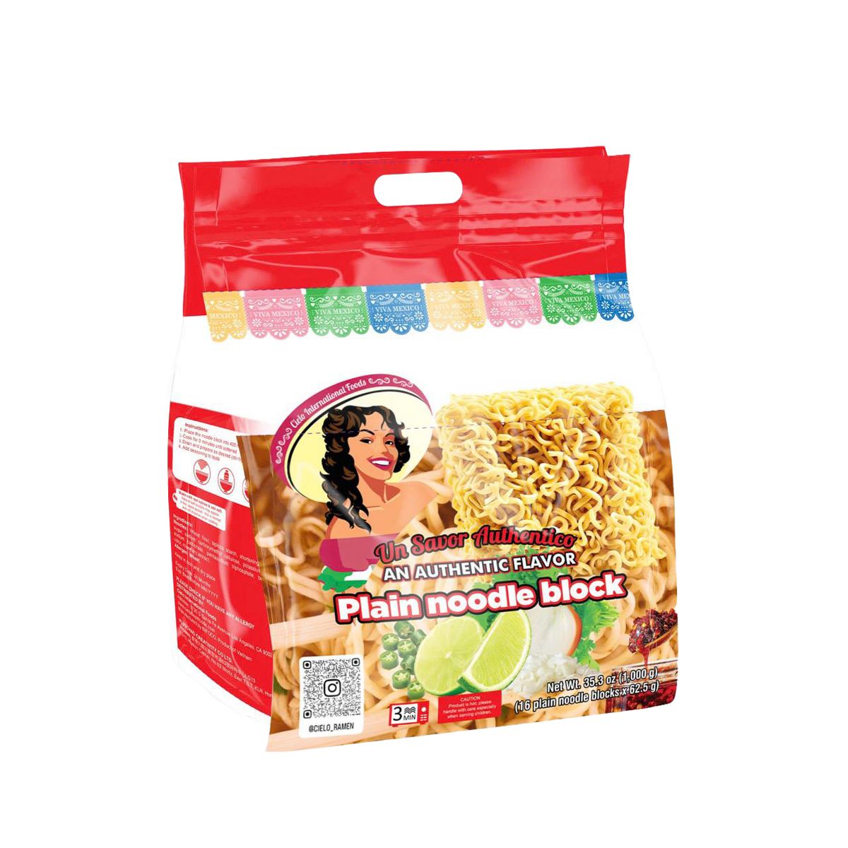 【买二送一】Plain Noodle Block 麵餅