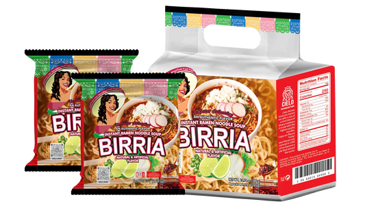 【买二送一】Birria墨西哥香辣燉素牛湯風味 (6 Bags/Pack)