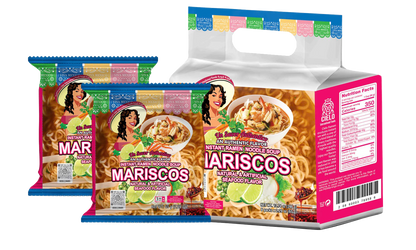 【买二送一】Mariscos墨西哥素海鮮風味 (6 Bags/Pack)