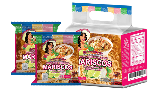 【买二送一】Mariscos墨西哥素海鮮風味 (6 Bags/Pack)